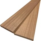 1 in. x 6 in. x 8 ft. African Mahogany S4S (2-Pack)