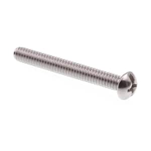 1/4 in.-20 x 2 in. Grade 18-8 Stainless Steel Phillips/Slotted Combination Drive Round Head Machine Screws (20-Pack)