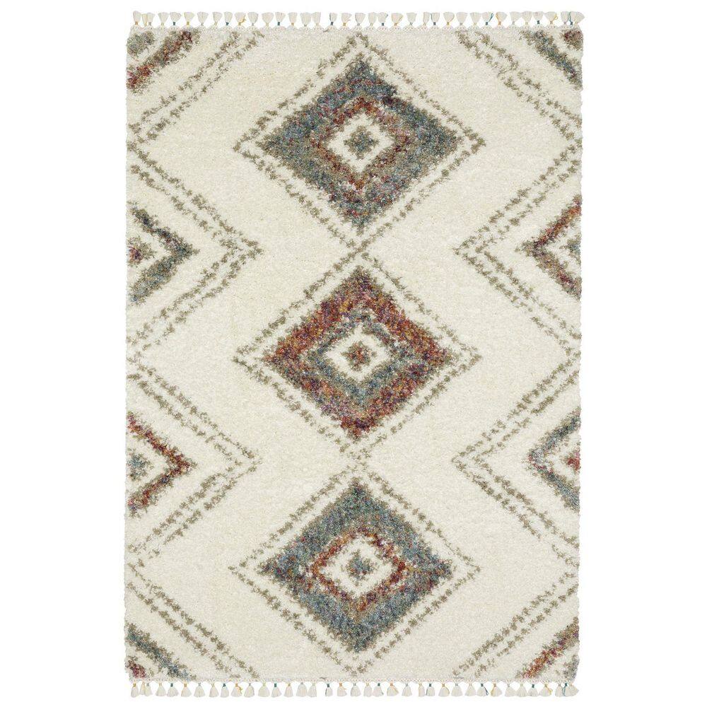 10' X 13' Southwest Shag Ivory Multicolored Area Rug price history on PriceWatchPro