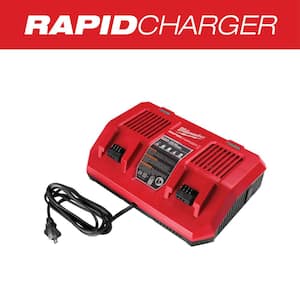 M18 18-Volt Lithium-Ion Dual Bay Rapid Battery Charger