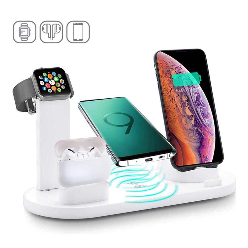 30W 7 in. 1 Wireless Stand Pad, Phone Charging Watch Ear Pods Charger with 