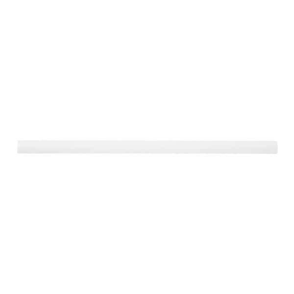Moments Peace 0.5 in. x 12 in. Matte Glazed Ceramic Wall Pencil Tile