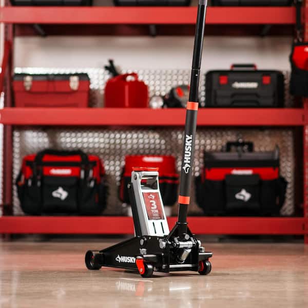 Husky 3 Ton Garage Jack HD00107NUJ-HV-TH - The Home Depot