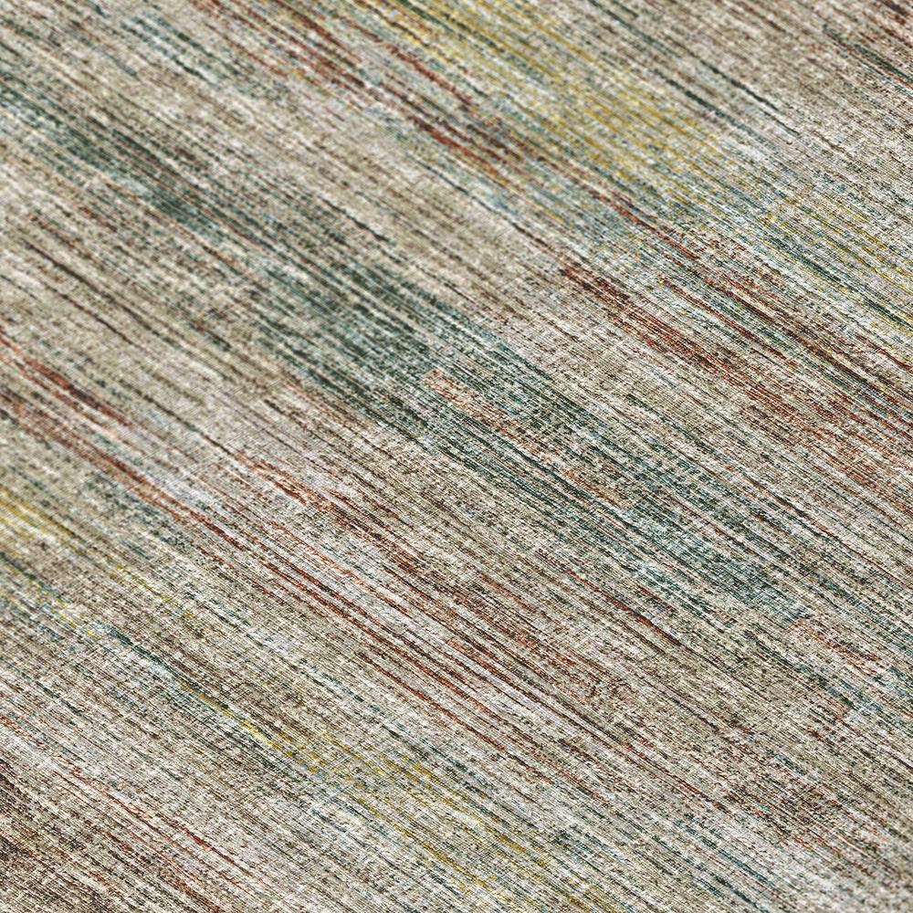 Marston Multicolor Chenille 3' x 5' Flat Woven Non-Slip Area Rug