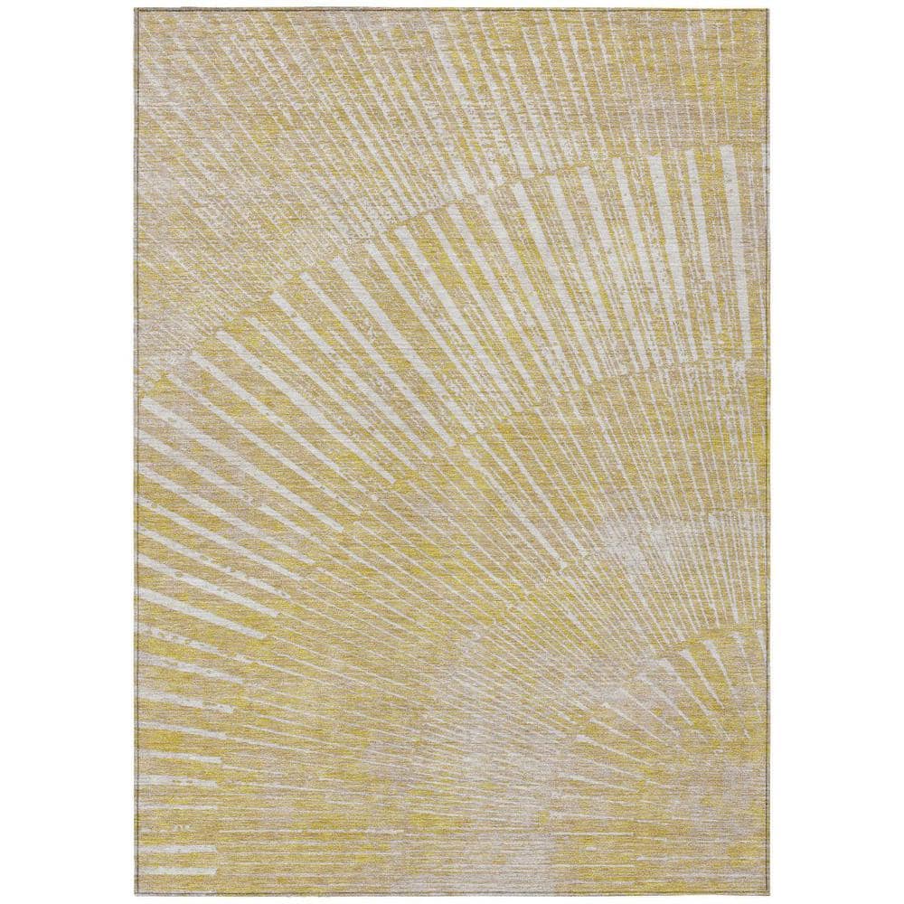Wheat 9 ft. x 12 ft. Woven Abstract Rectangle Indoor/Outdoor Area Rug price history on PriceWatchPro