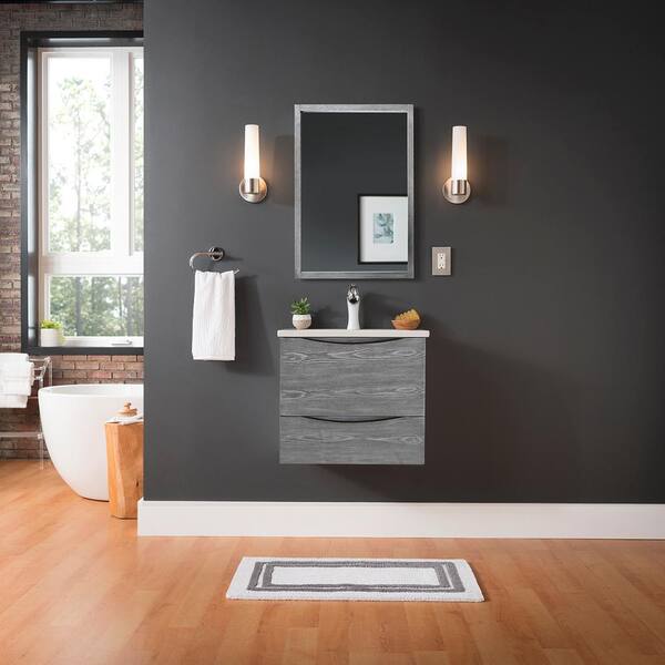 ディーン・新品未使用Bath Combo & Deep Fitter Home Decorators Collection City Loft 24 in. W x 18-1/2 in. D