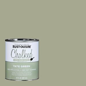 30 oz. Tate Green Ultra Matte Interior Chalk Paint (Case of 2)
