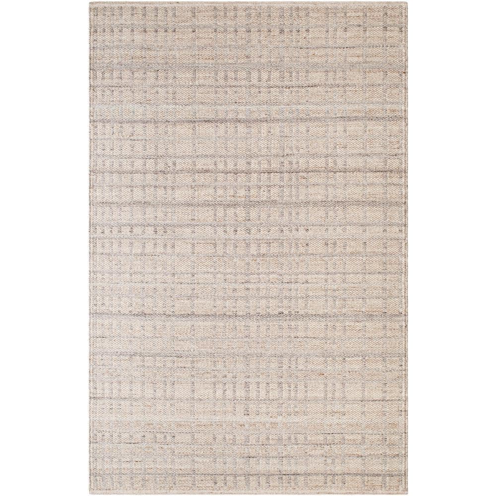 Livabliss Mardin Tan Checkered 4 ft. x 6 ft. Indoor Area Rug MDI2354 ...
