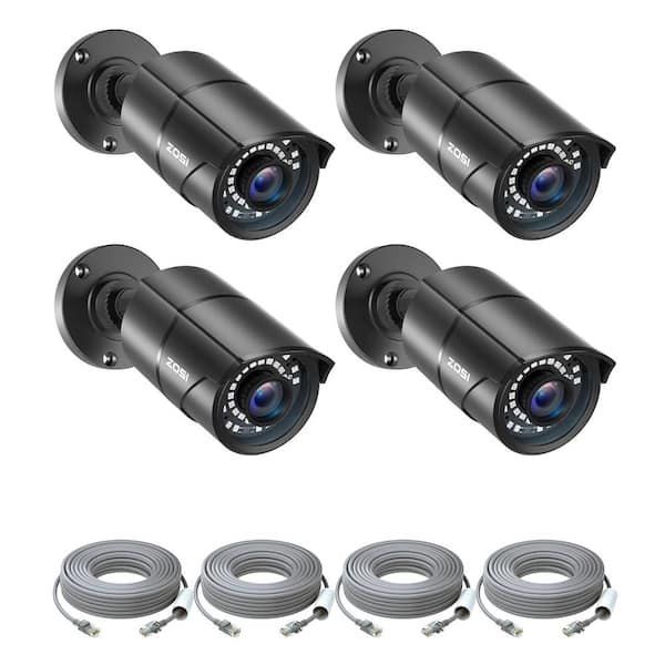 ZG2615D ZG2615E 5MP PoE Wired IP Security Camera Only Compatible with same brand NVR Model-Black