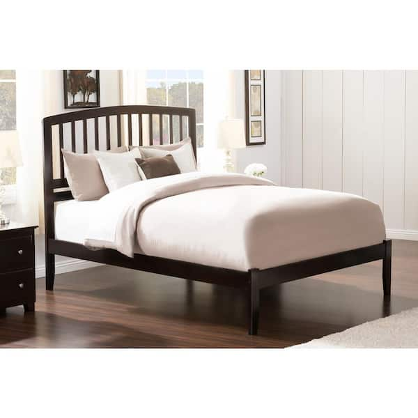 AFI Richmond Espresso Queen Platform Bed with Open Foot Board AR8841001 ...