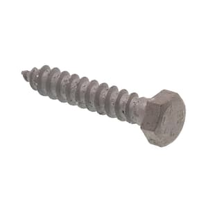 3/8 in. x 2 in. A307 Grade A Hot Dip Galvanized Steel Hex Lag Screws (100-Pack)