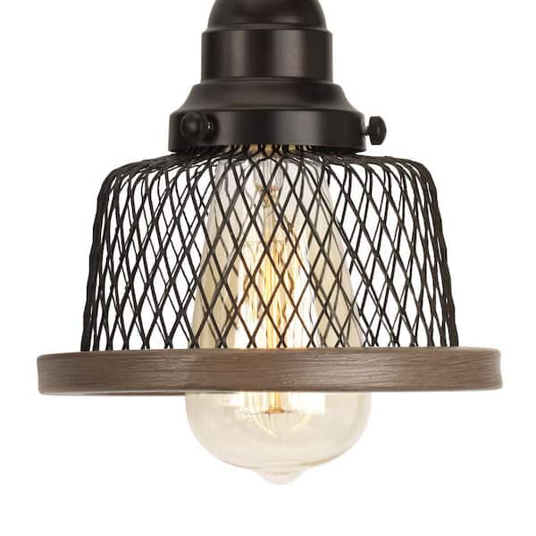 Progress Lighting Tilley 4-Light Brushed Nickel Coastal Lantern Large Hanging Pendant Light