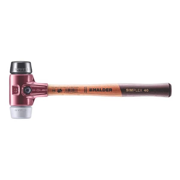22 oz. Simplex 40 Mallet with Black Rubber and Grey Rubber Non-Marring Inserts