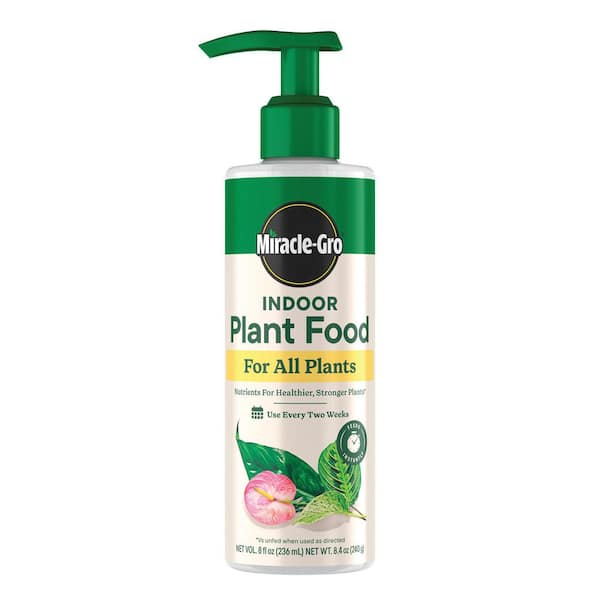 Indoor Plant Food for All Plants 8 fl. oz. Liquid Plant Food for Houseplants, Flowers, Vegetables, Herbs, and More