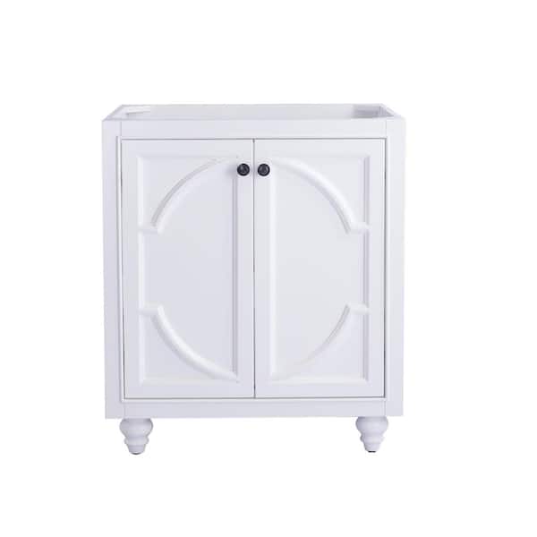 Laviva Odyssey 29 in. W x 21.6 in. D x 33.3 in. H Bath Vanity Cabinet without Top in White