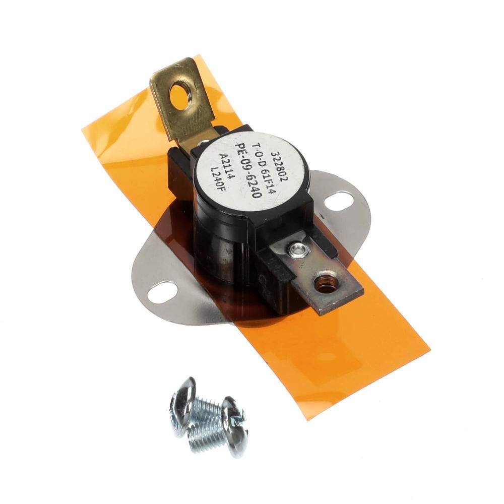 High Limit Switch/Thermostat, Disc Type, L240F, Automatic Reset PE-09-6240 price history on PriceWatchPro