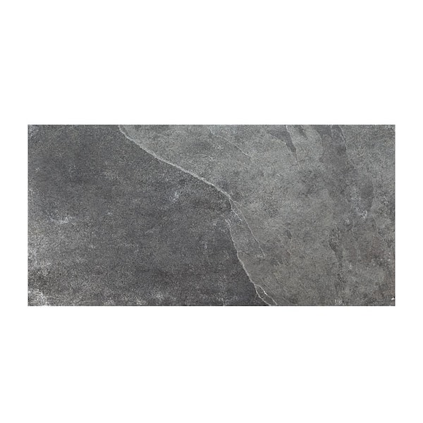 Best Seller MSI Montauk Black 12 in. x 24 in. Gauged Slate Floor and Wall Tile (10 sq. ft. / Case) Best Seller MSI Montauk Black 12 in. x 24 in. Gauged Slate Floor and Wall Tile (10 sq. ft. / Case)
