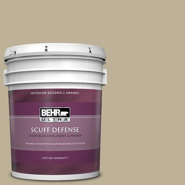 BEHR ULTRA 5 gal. #770D-4 Clay Pebble Extra Durable Eggshell Enamel Interior Paint & Primer