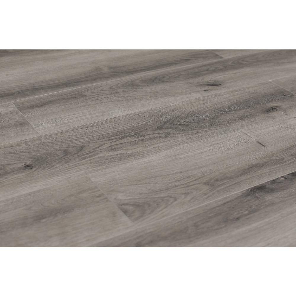 Keystone Gray Extra Long Oak Look Waterproof Vinyl Plank Flooring