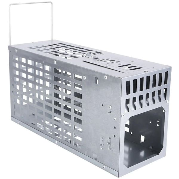 ESILOO Humane Mouse Trap-Reusable Metal Live Catch & Release Rodent Cage for Indoor/Outdoor Use, Safe for Pets & Kids