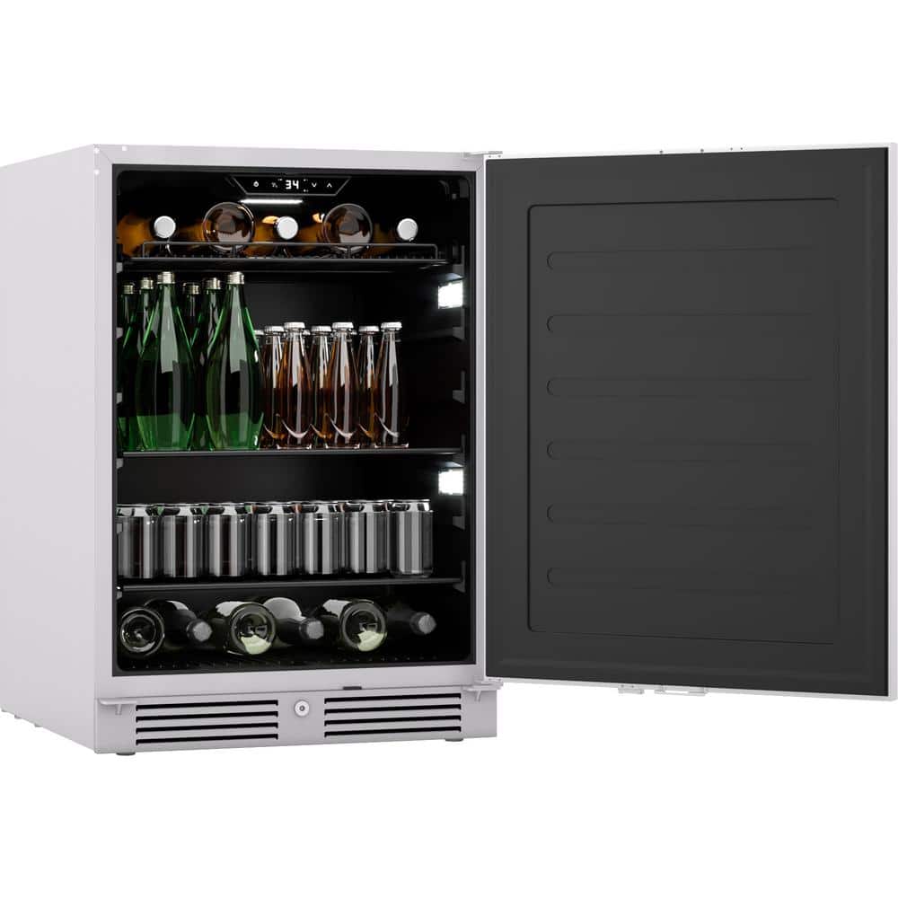 Presrv 24-Inch Stainless Steel Outdoor Beverage Refrigerator