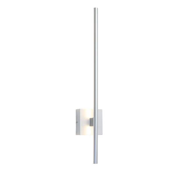UMEILUCE 28 in. 1 Light Ground Linear Silver LED Wall Sconce for Bedroom Bathroom Aisle, Triac Dimmable(Triac Switch Not Include)