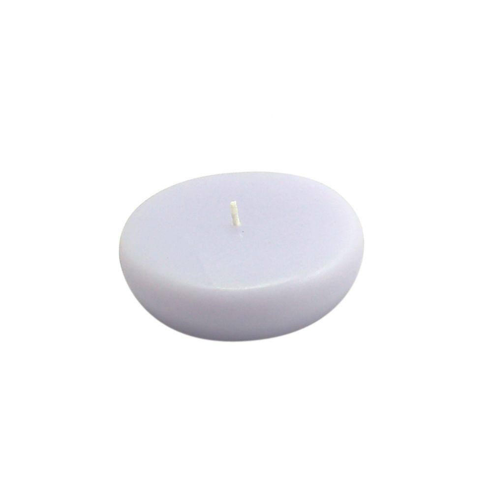 UPC 858620002559 product image for Zest Candle 2.25 in. Lavender Floating Candles (Box of 24), Purple | upcitemdb.com