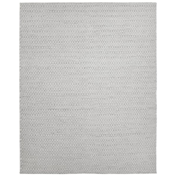 Chatham Contemporary Flatweave Slate 9 ft. x 12 ft. Hand Woven Area Rug