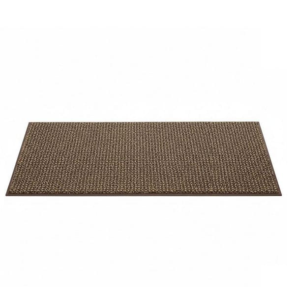Brown 20 in. x 48 in. Indoor/Outdoor Dirt Trapper Door Mat