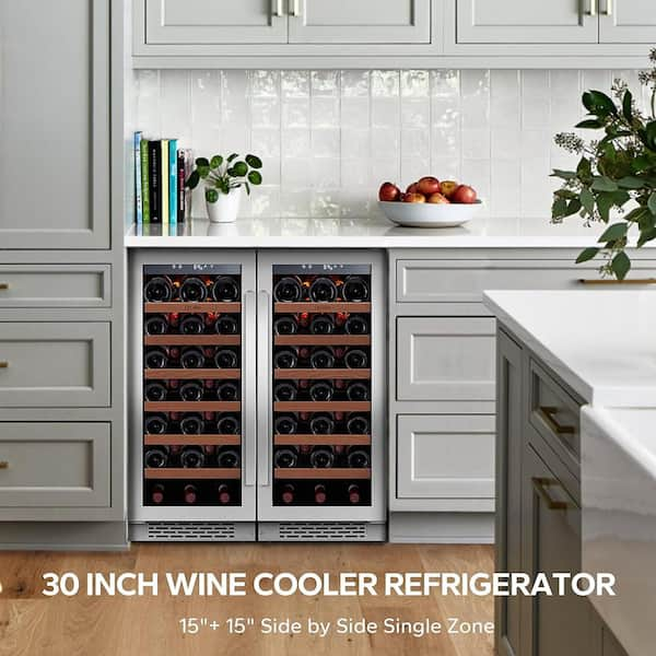 Ca'Lefort 15 inch Wide 100 Can Beverage Refrigerator, Freestanding