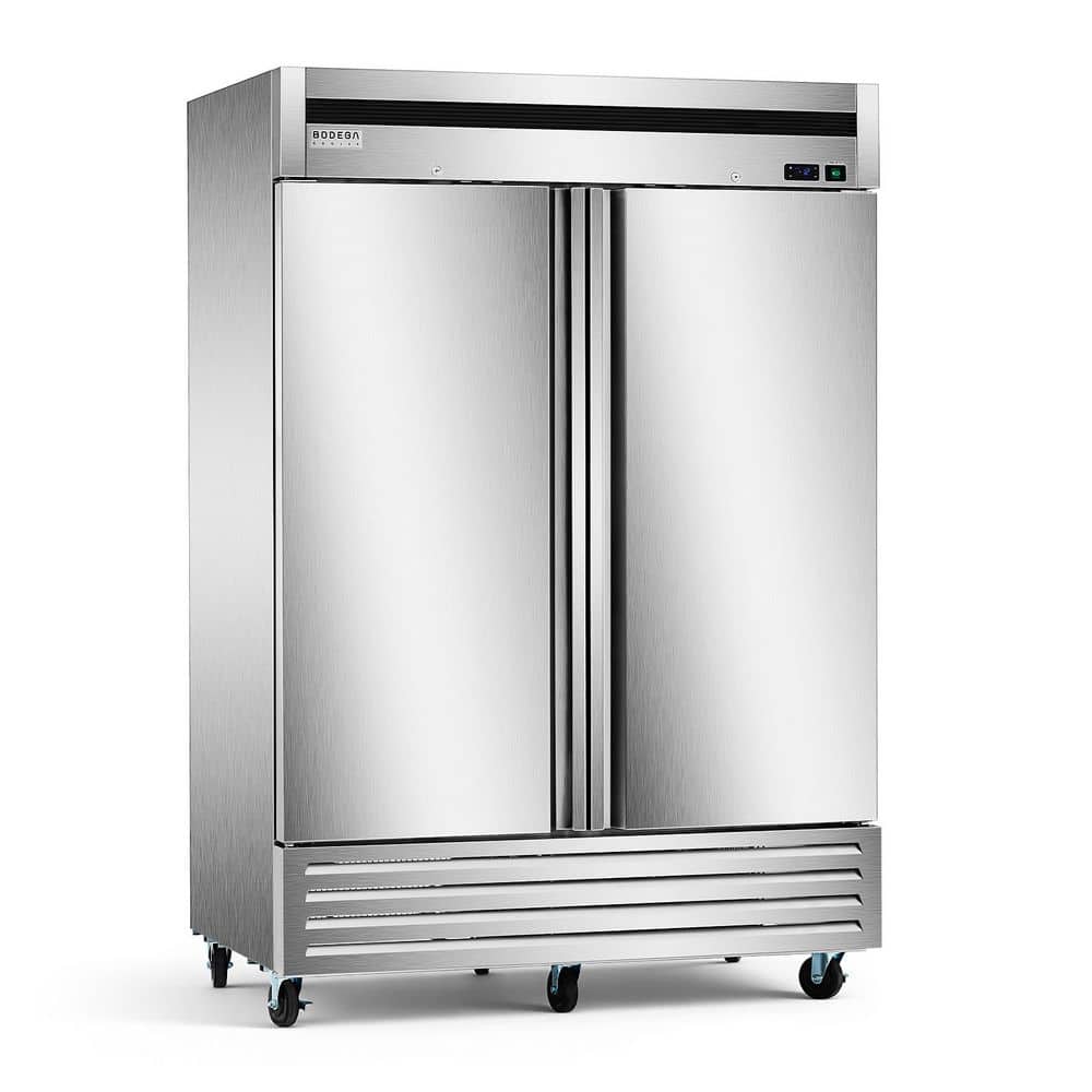 54 in. 42 cu. ft. Reach-in Freezer -10°F-10°F ManualDefrost Commercial Upright Freezer for Restaurant in Stainless Steel price history on PriceWatchPro
