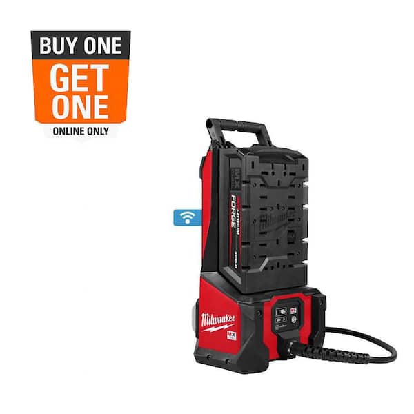 MX FUEL High Cycle Concrete Vibrator Kit with (2) FORGE XC 8.0 Batteries and (1) MX FUEL Super Charger