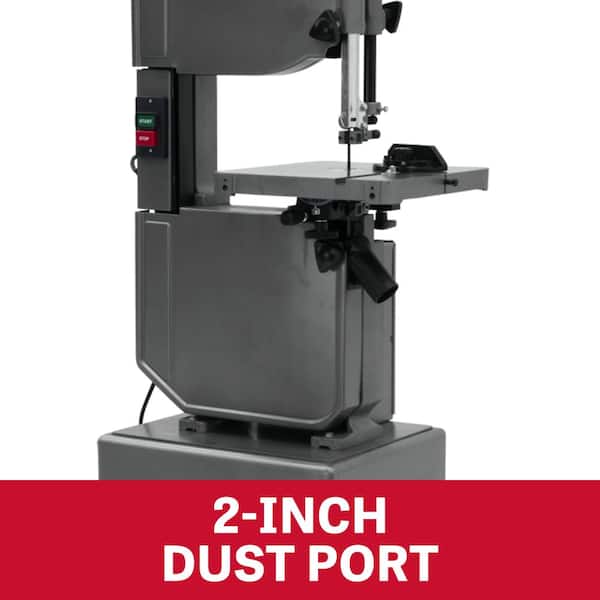 1 HP 14 In. Metalworking and Woodworking Vertical Band Saw with Closed Stand, 8-Speed, 115-Volt, J-8201K 1 HP 14 In. Metalworking and Woodworking Vertical Band Saw with Closed Stand, 8-Speed, 115-Volt, J-8201K