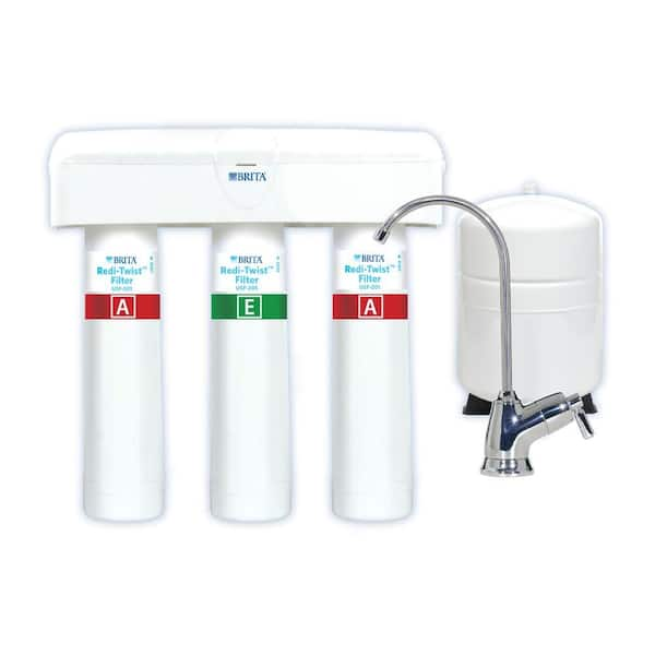 Brita Redi-Twist 3-Stage Reverse Osmosis Drinking Water Filtration System