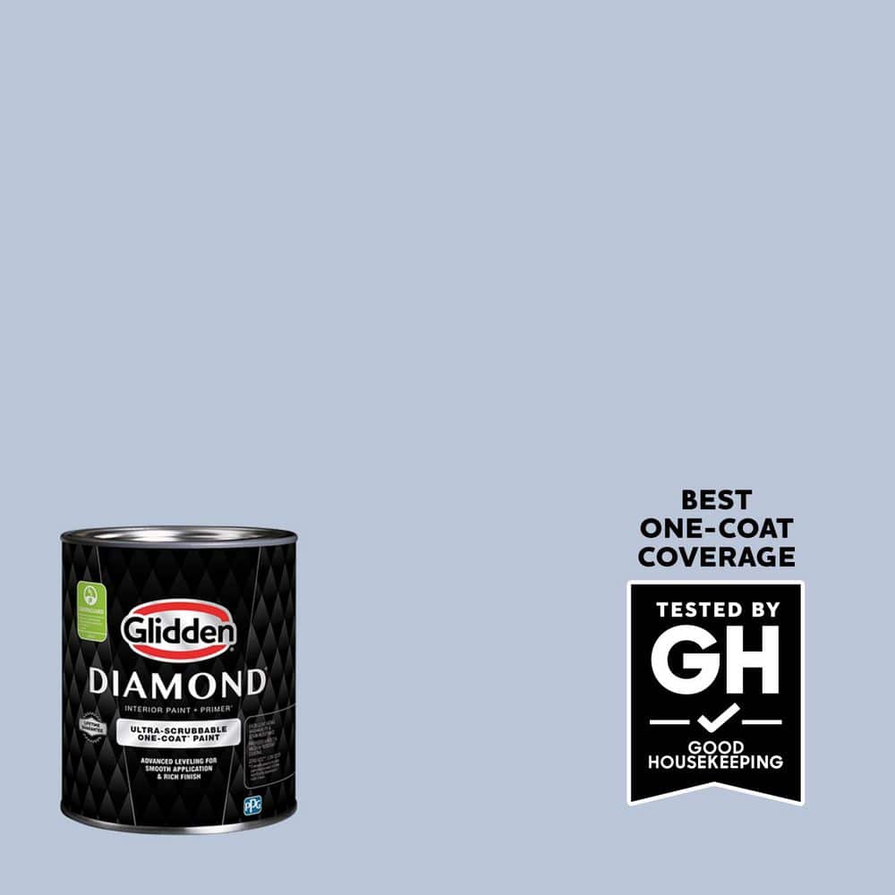 1 qt. PPG1166-3 Blue Opal Semi-Gloss Interior Paint with Primer price history on PriceWatchPro