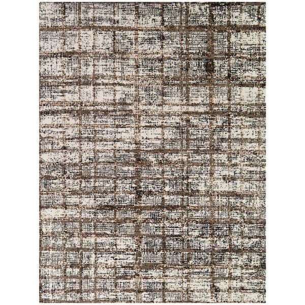 BALTA Nicosia Orange 8 ft. x 10 ft. Abstract Area Rug