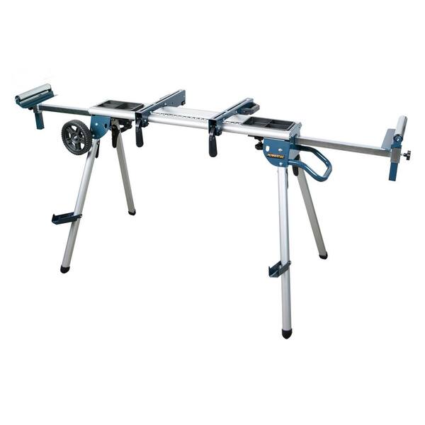 POWERTEC Deluxe Rolling Miter Saw Stand 