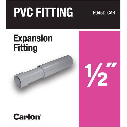 Carlon Schedule 40 And 80 PVC Standard Expansion Coupling, 40 OFF