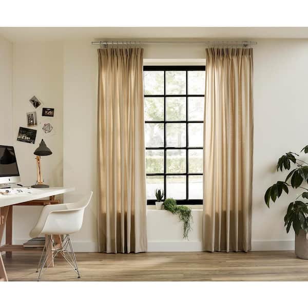 LTL Home Products 63 in. Intensions Single Curtain Rod Kit with