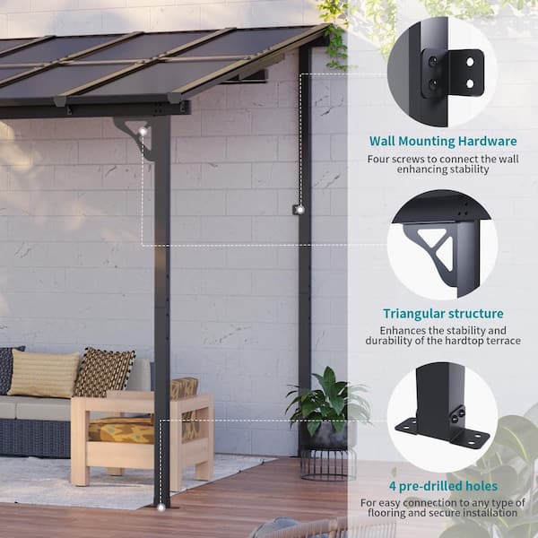 Reviews for Sizzim 10 ft. x 8 ft. Outdoor Aluminum Wall