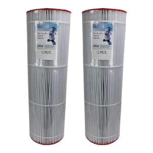 10.06 in. Dia Clean and Clear Predator 150 Pool Replacement Filter Cartridge (2-Pack)