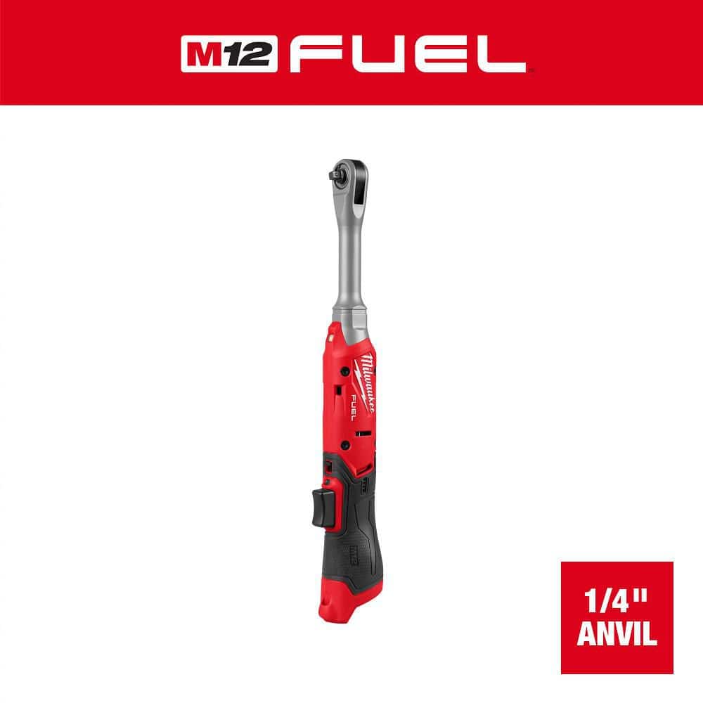 M12 FUEL 12V Lithium Ion Brushless 1/4 in. Drive Extended Reach Cordless Ratchet (Tool-Only) price history on PriceWatchPro