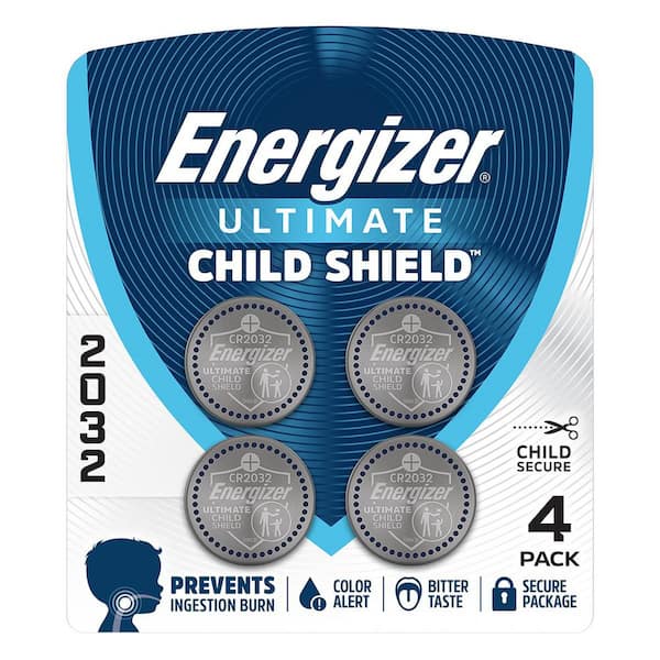 2032 Batteries (4 Pack), 3V Lithium Coin Batteries