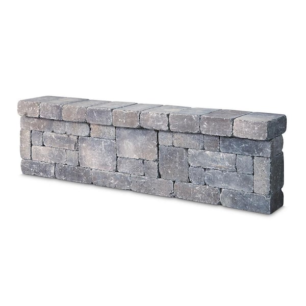 Necessories 6 ft. Bluestone Lakeland Seat Wall