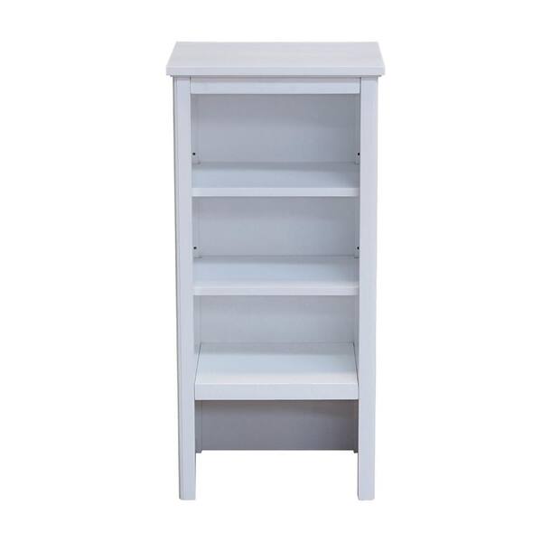 Alaterre Furniture Coventry 16 in. W x 48 in. H Free-Standing Bath Tall Storage  Shelf in White ANCT72WH - The Home Depot