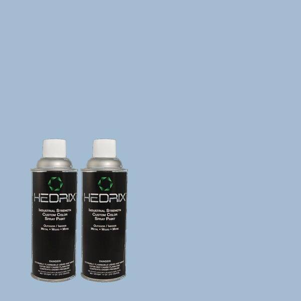 Hedrix 11 oz. Match of MQ5-55 Simply Posh Semi-Gloss Custom Spray Paint (2-Pack)