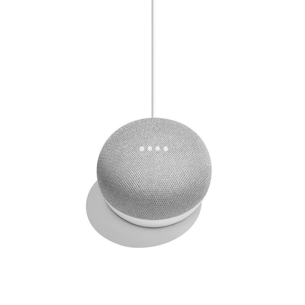 Google Home Mini Chalk Ga00210 Us The Home Depot