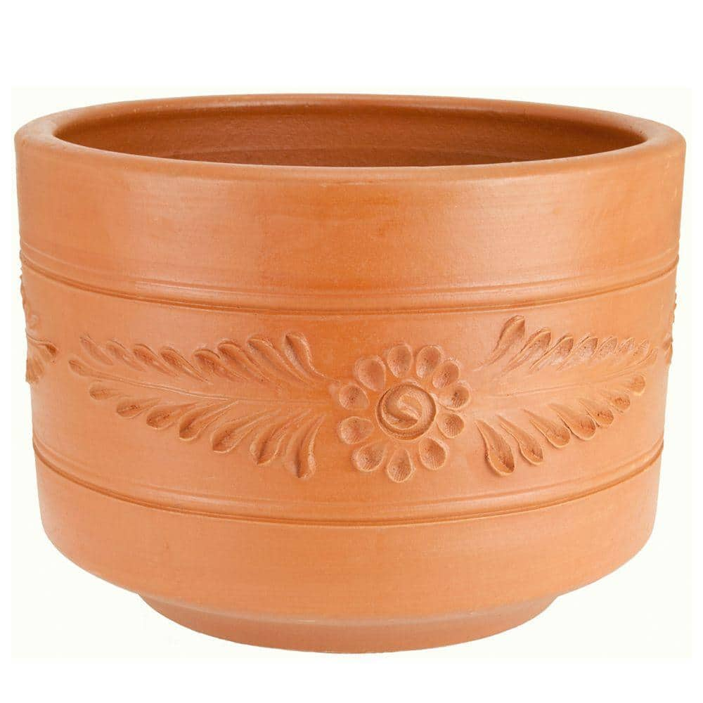 Deep Cylinder Pot  Terracotta – Pigment