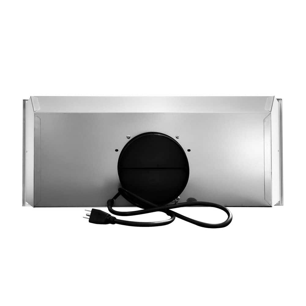 Cosmo 30-Inch Stainless Steel Insert Range Hood with LED Lights