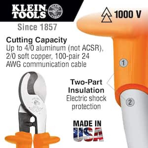 "9-5/8 in. Insulated High-Leverage Cable Cutter"